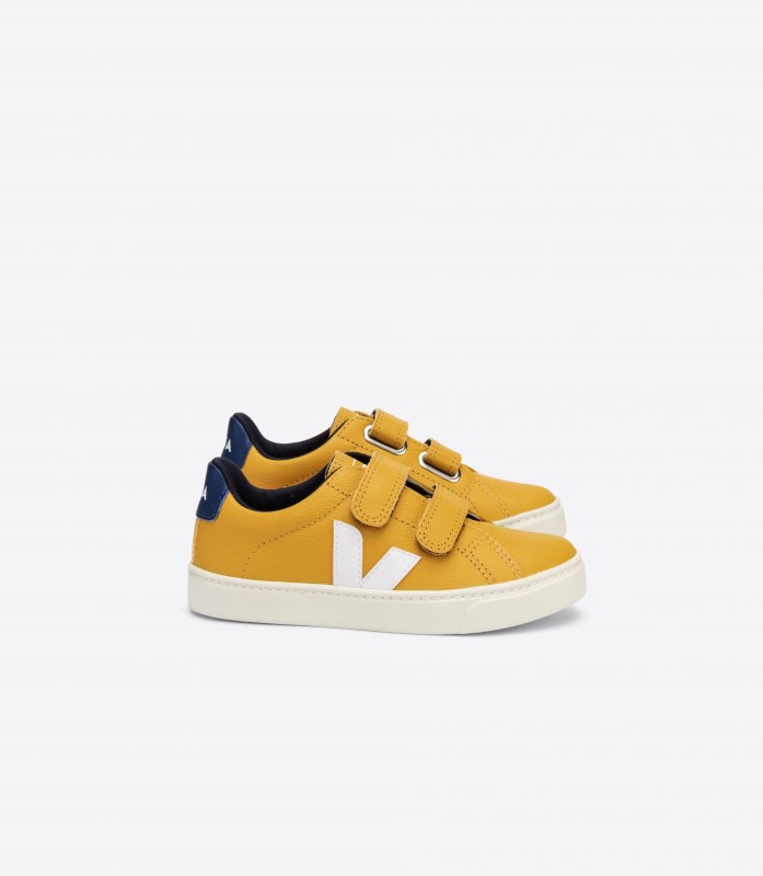 Premium Veja Chromefree Leather Moutarde White Cobalt Australia