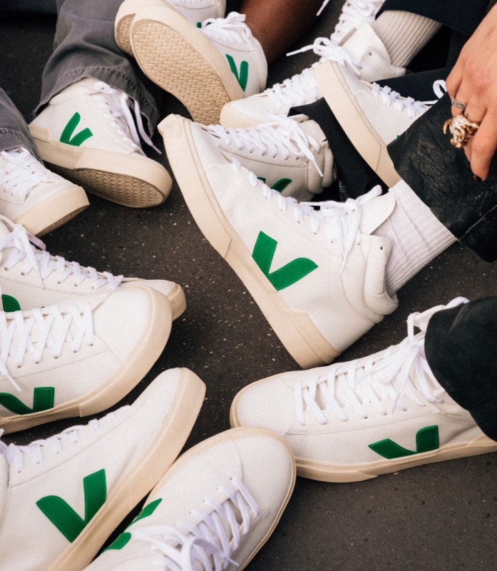 Chromefree Leather White Emeraude Butter Collection Veja Australia