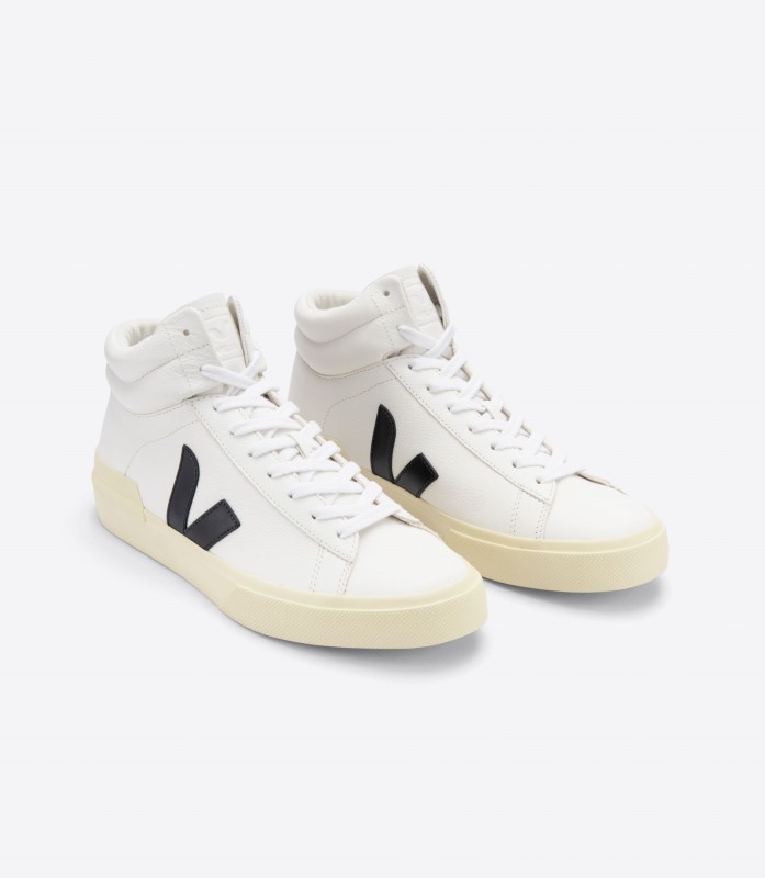 Series Veja Chromefree Leather White Black Butter Australia