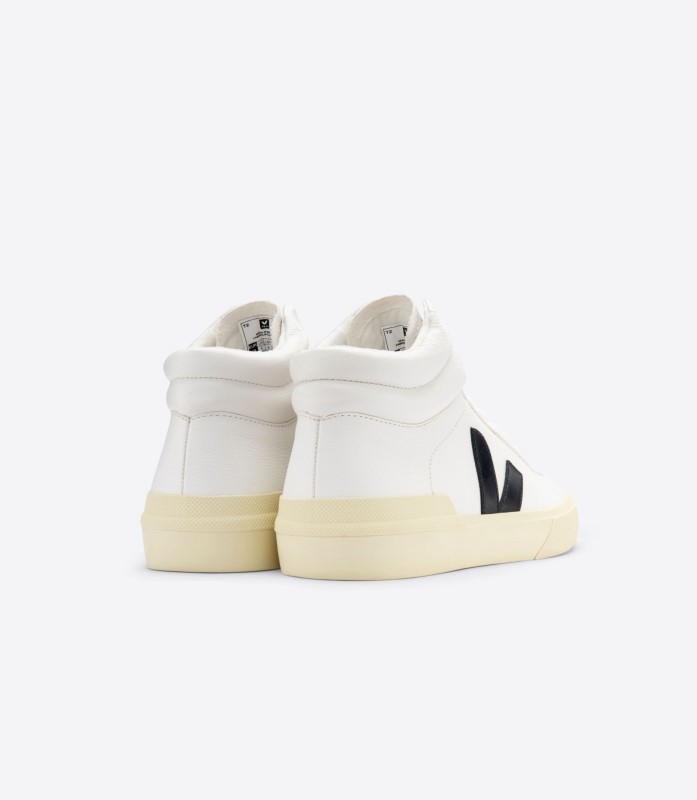 Series Veja Chromefree Leather White Black Butter Australia