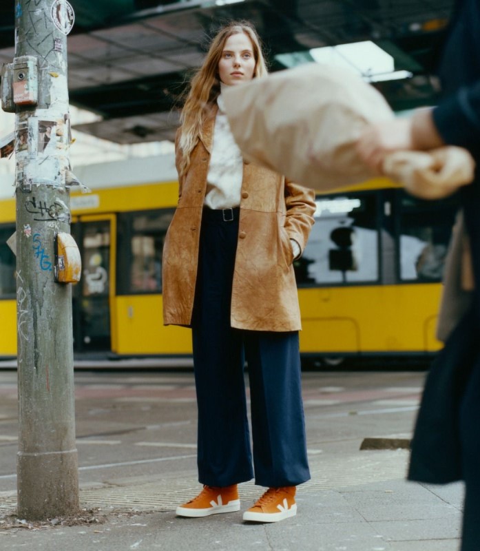 Veja Collection Suede Pumpkin Pierre Australia