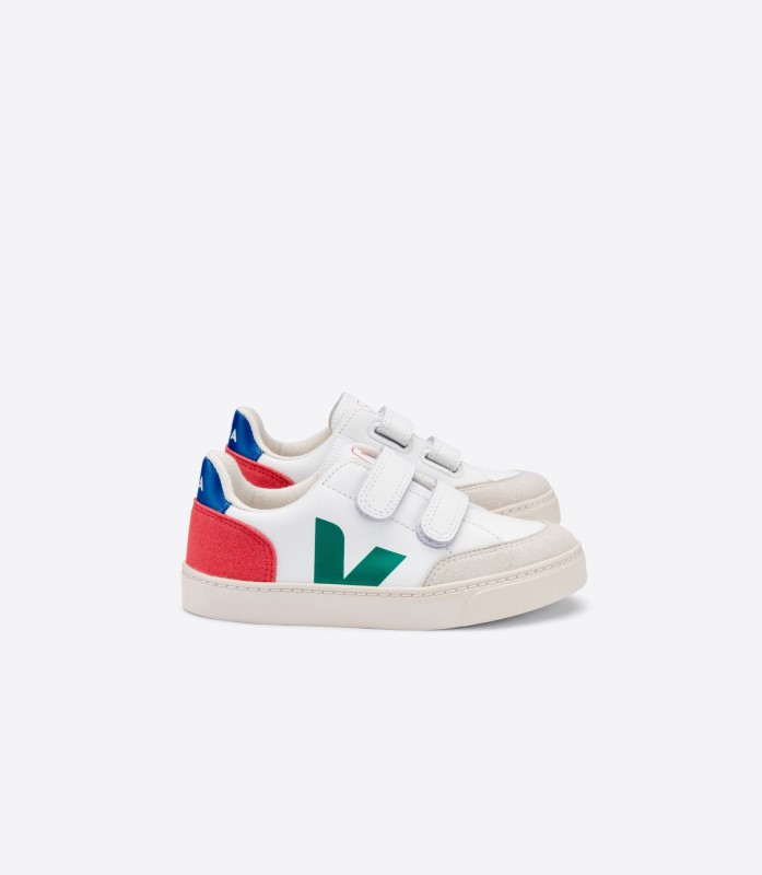 Perfect Veja Leather White Emeraude Pekin Australia