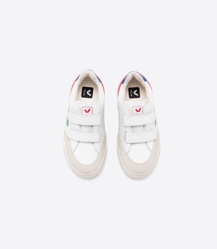 Perfect Veja Leather White Emeraude Pekin Australia