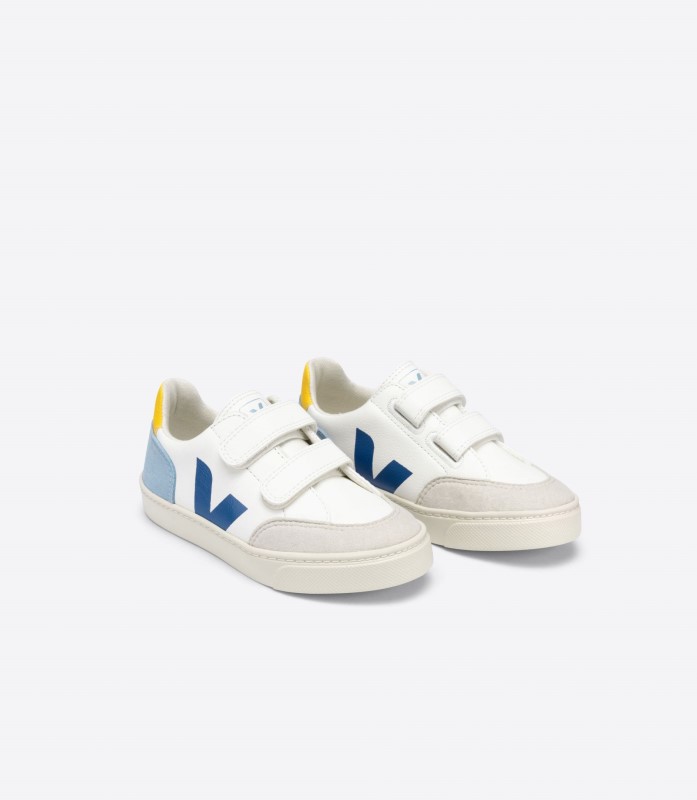 Veja Chromefree Leather White Multico Australia