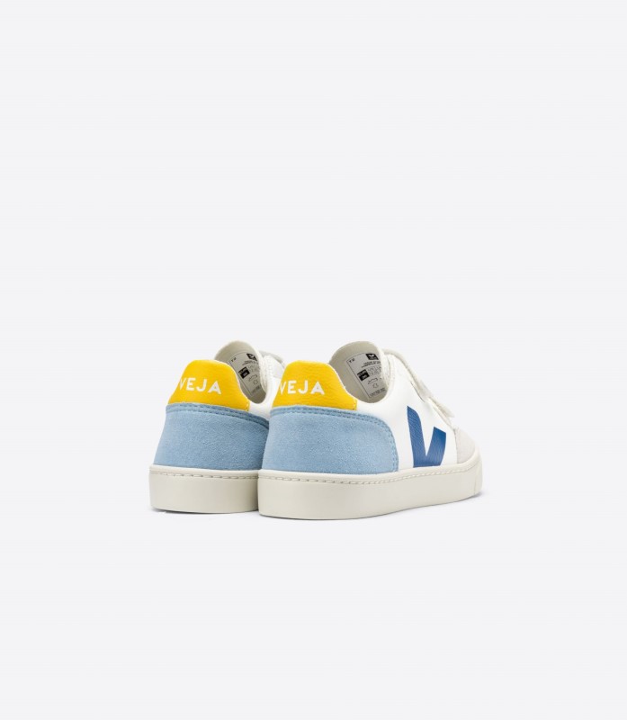 Veja Chromefree Leather White Multico Australia