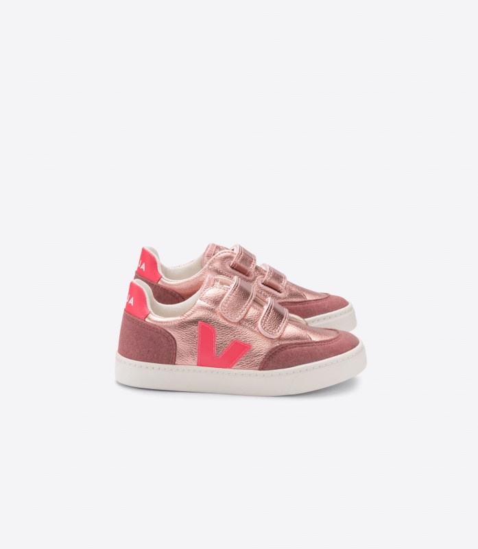 Veja Special Chromefree Leather Nacre Rose Fluo Australia