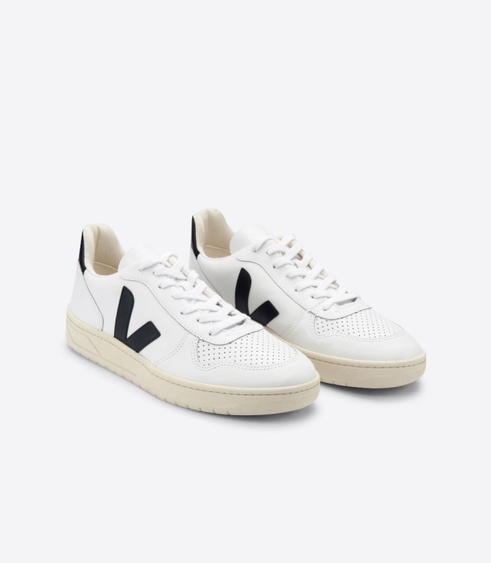 Veja Premium Leather White Black Australia
