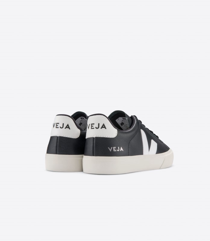 Chromefree Leather Black White Veja Australia