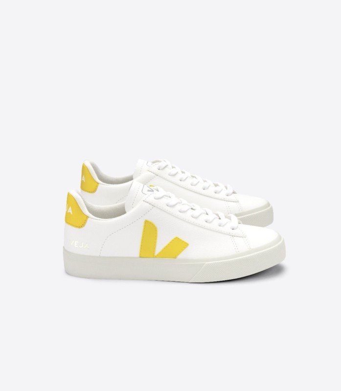 Chromefree Leather White Tonic Collection Veja Australia
