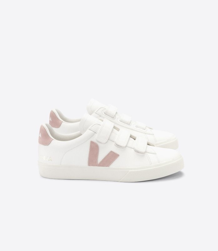 Collection Chromefree Leather White Babe Veja Australia