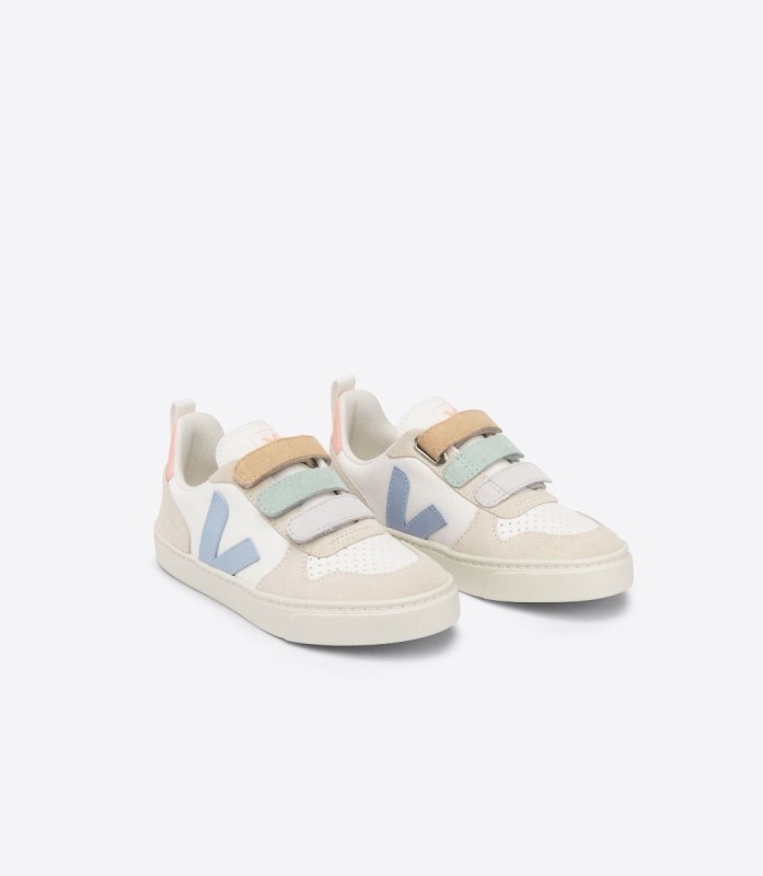 Collection Veja Chromefree Leather Multico White Blue Australia