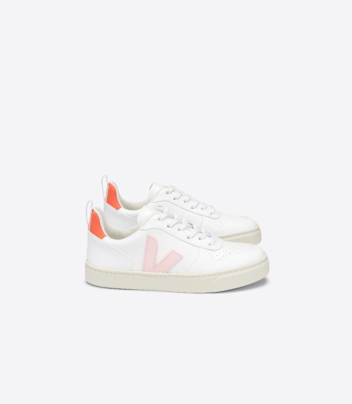 Laces Cwl White Petale Orange Fluo Veja Australia