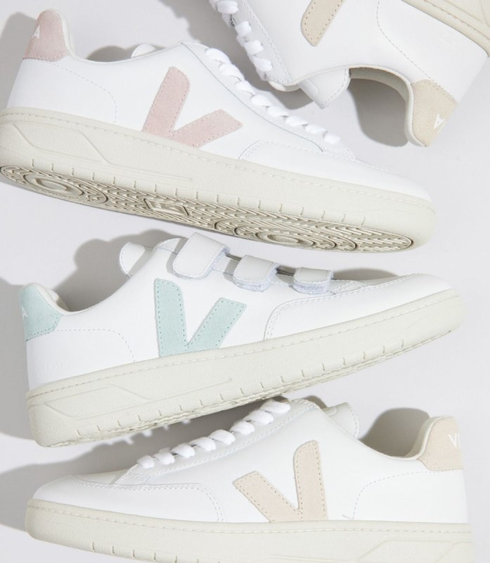 Leather White Sable Collection Veja Australia