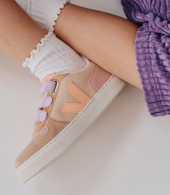 Suede Multico Sable Original Veja Australia