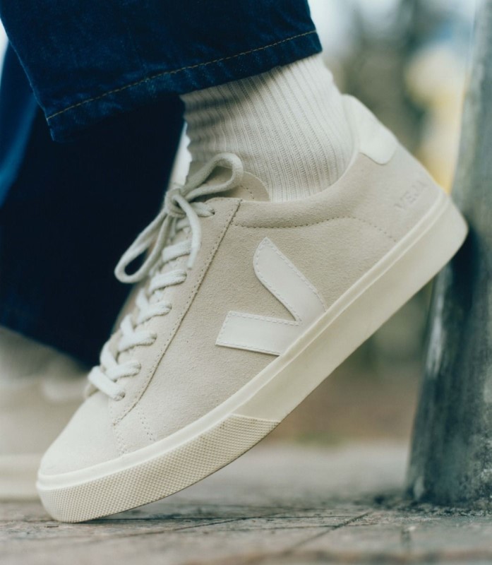 Suede Natural White Veja Australia