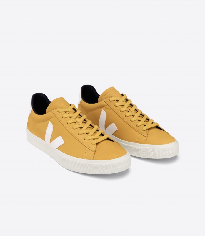 Veja Collection Nubuck Moutarde White Australia