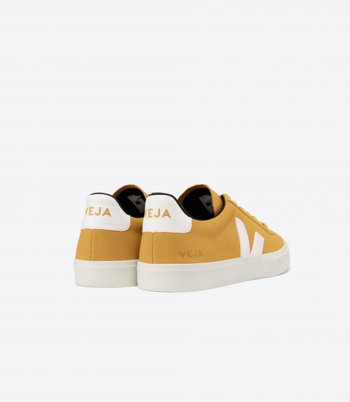 Veja Collection Nubuck Moutarde White Australia