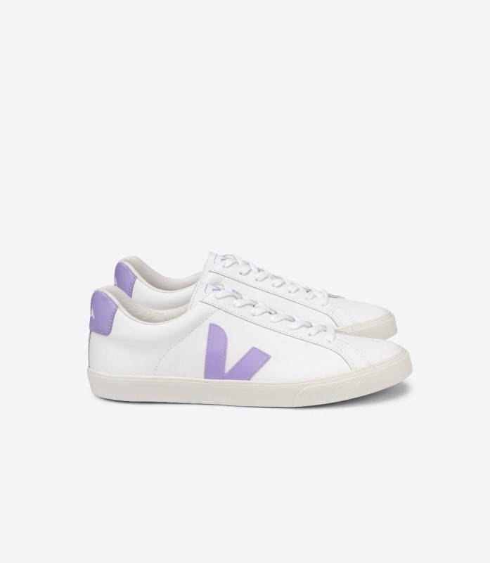 Veja Leather White Lavande Australia