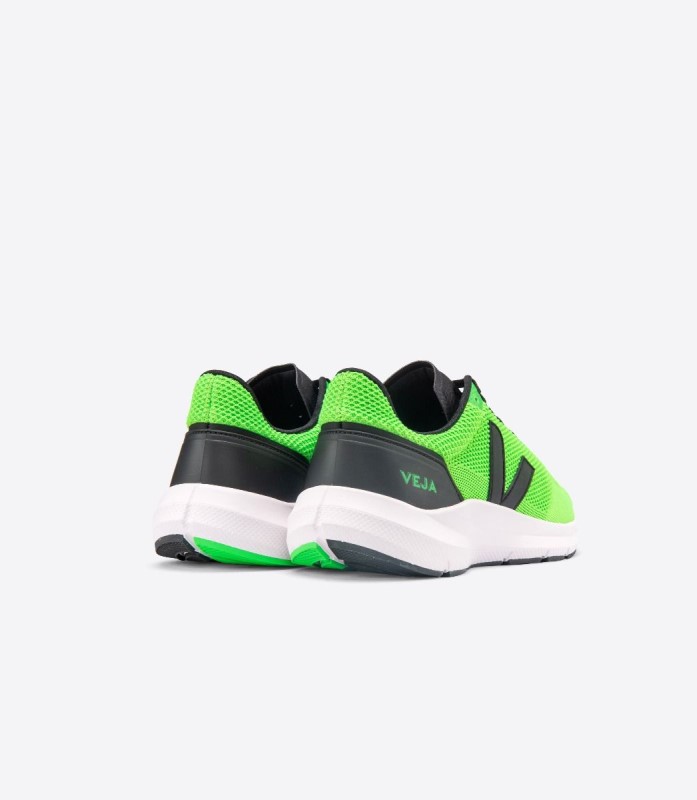 Veja V-Knit Vert Fluo Black Collection Australia