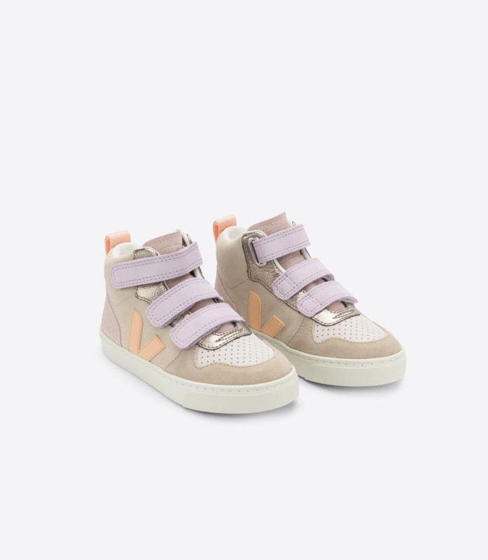 Mid Suede Multico Almond Peach Collection Veja Australia
