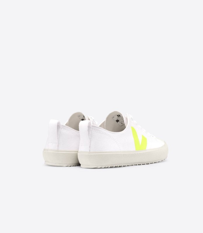 Canvas White Jaune Fluo Veja Series Australia