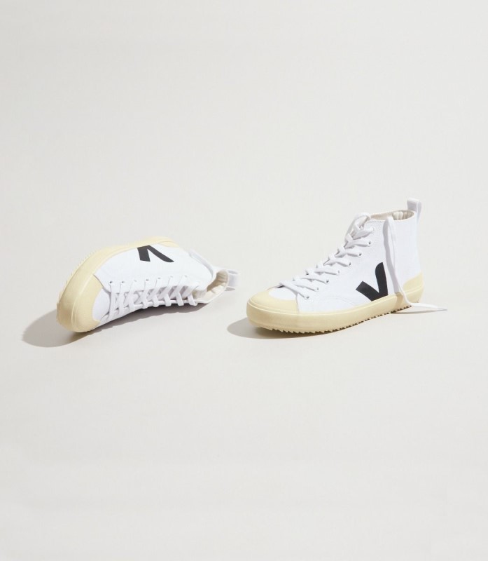 Veja Perfect Ht Canvas White Black Butter Sole Australia