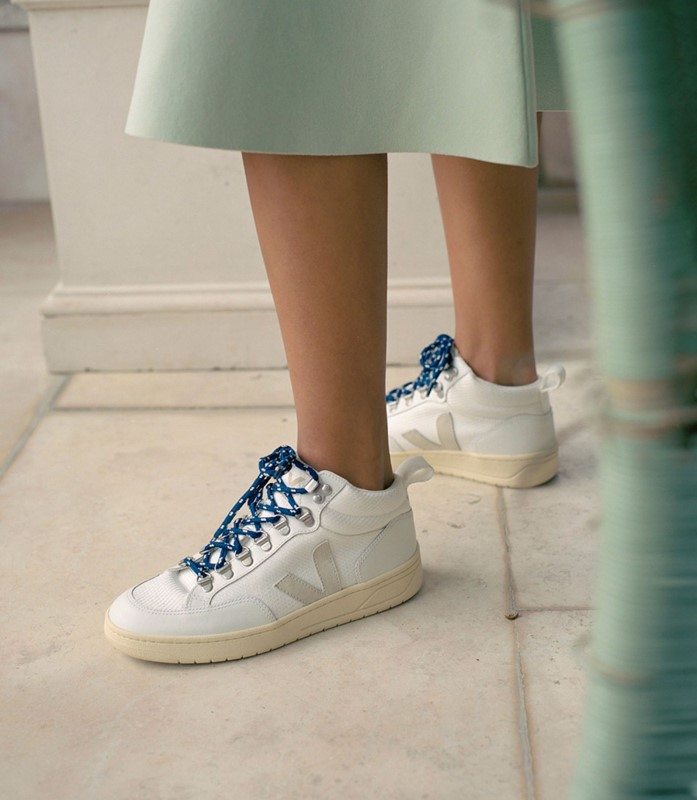 B-Mesh White Natural Butter Sole Veja Original Australia
