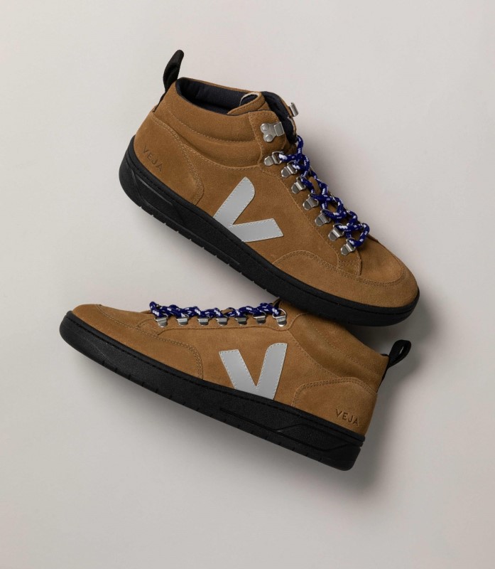 Suede Tent Grey Black Sole Premium Veja Australia