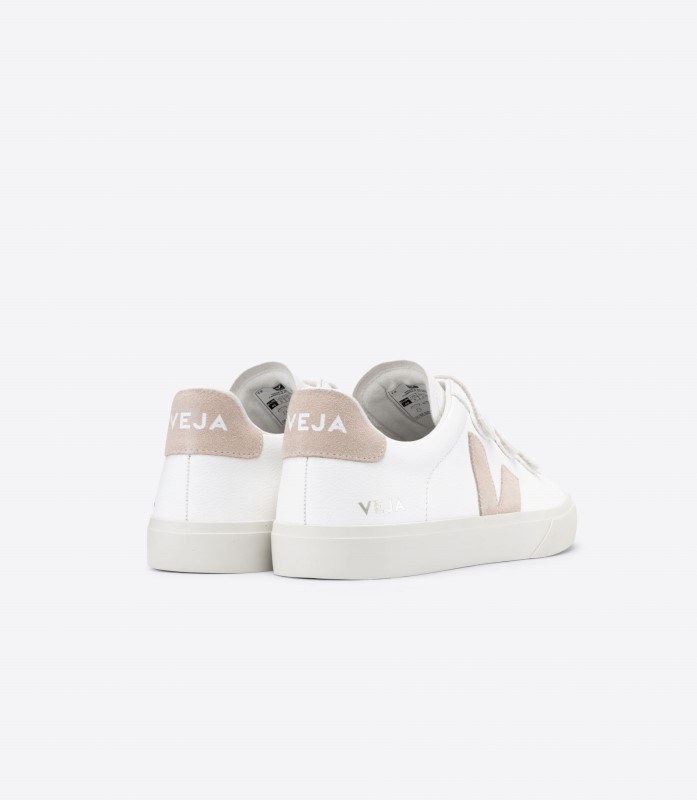 Chromefree Leather White Sable Veja Original Australia