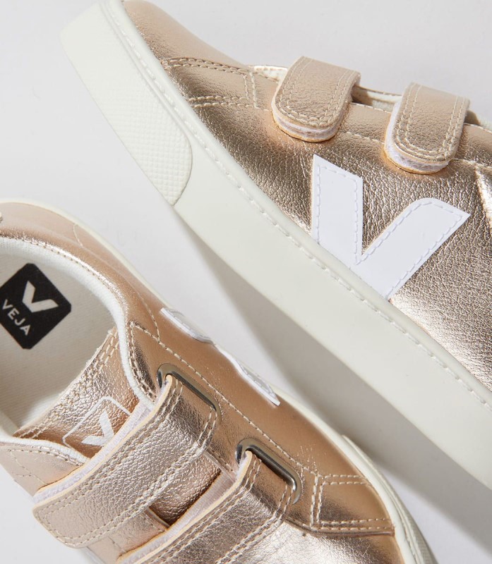 Chromefree Leather Platine White Veja Australia