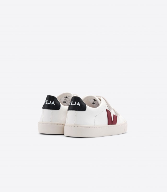 Chromefree Leather White Marsala Black Series Veja Australia
