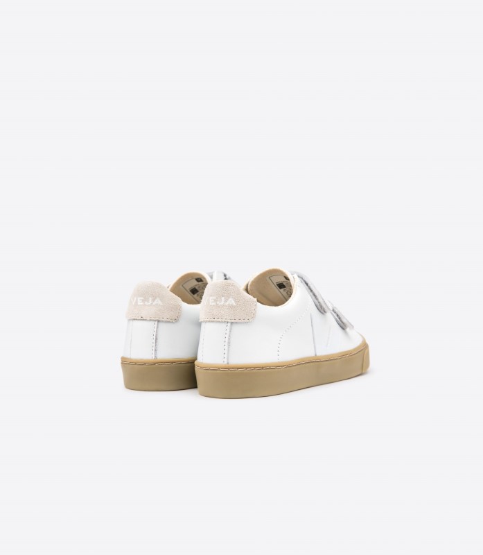 Strappi Leather White Natural Sole Veja Original Australia