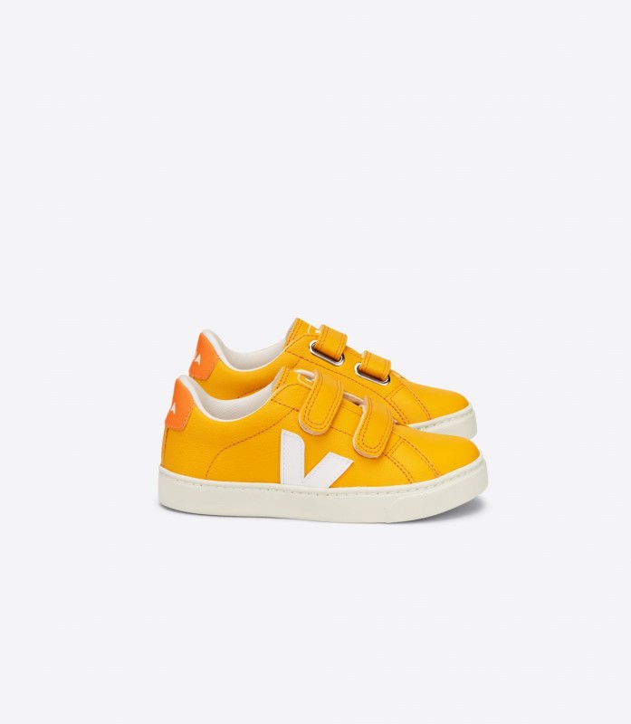 Collection Veja Chromefree Leather Ouro White Australia