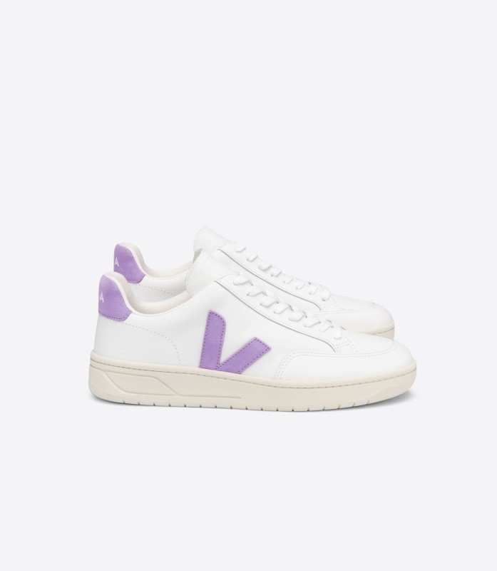 Premium Leather White Lavande Veja Australia