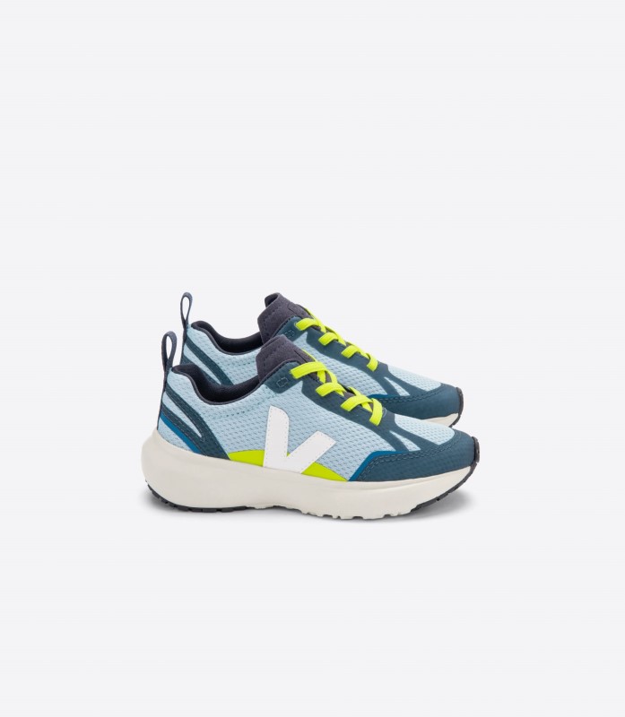 Series Veja Elastic Laces Alveomesh Steel White Australia