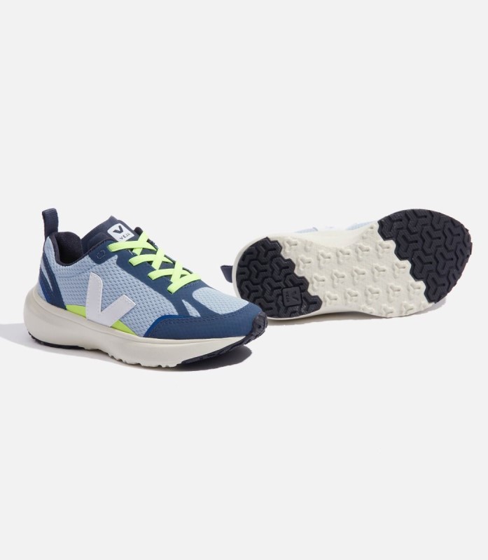 Series Veja Elastic Laces Alveomesh Steel White Australia