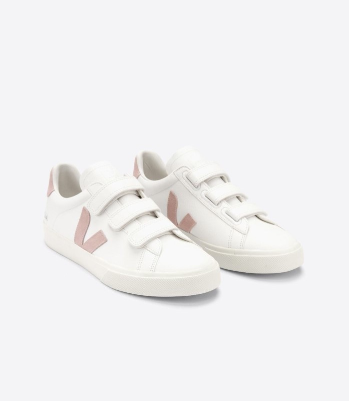 Chromefree Leather White Babe Collection Veja Australia