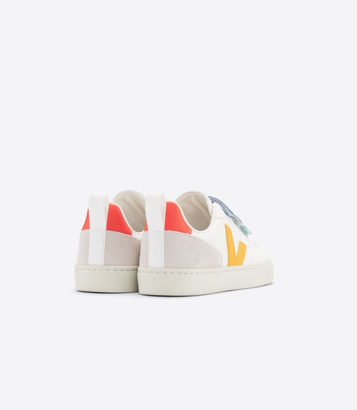 Premium Veja Chromefree Leather Multico White Ouro Australia