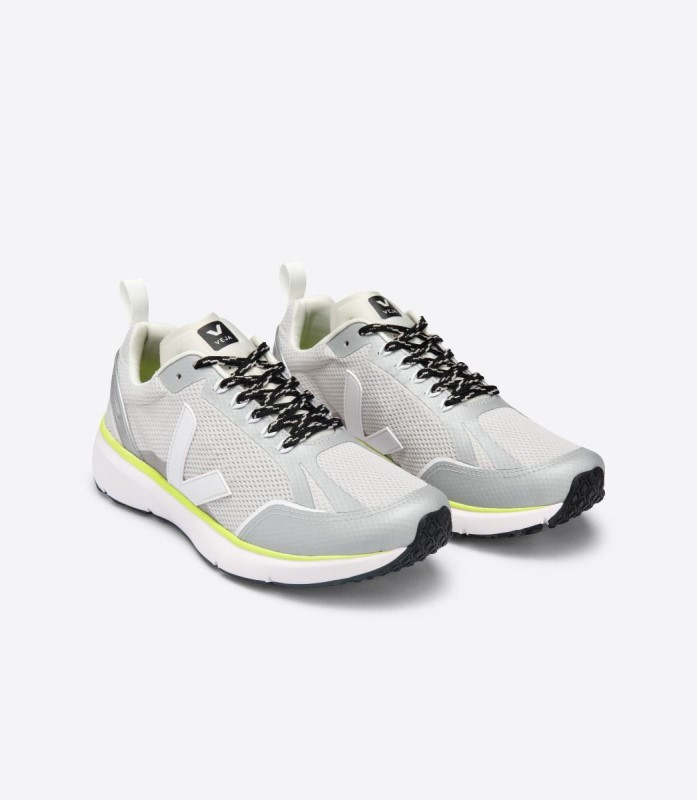 Veja 2 Alveomesh Light Grey Silver Perfect Australia
