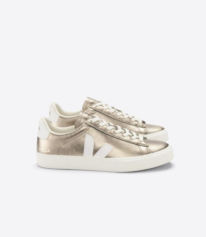 Veja Chromefree Leather Bronze White Series Australia
