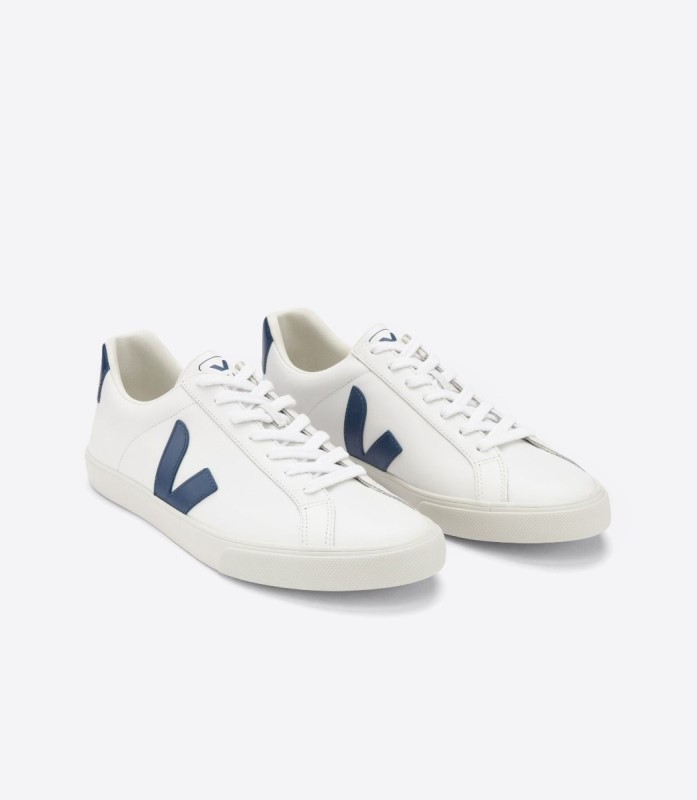 Veja Collection Leather White Cobalt Australia