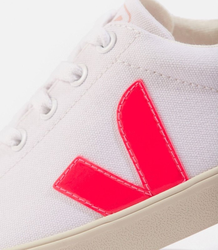 Veja Collection Se Canvas White Rose-Fluo Petale Australia