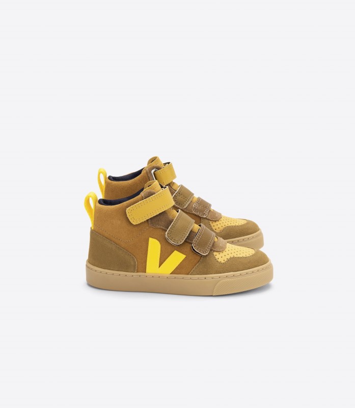 Perfect Mid Suede Multico Camel Tonic Veja Australia