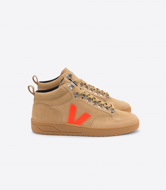 Premium Bastille Suede Desert Orange Veja Australia