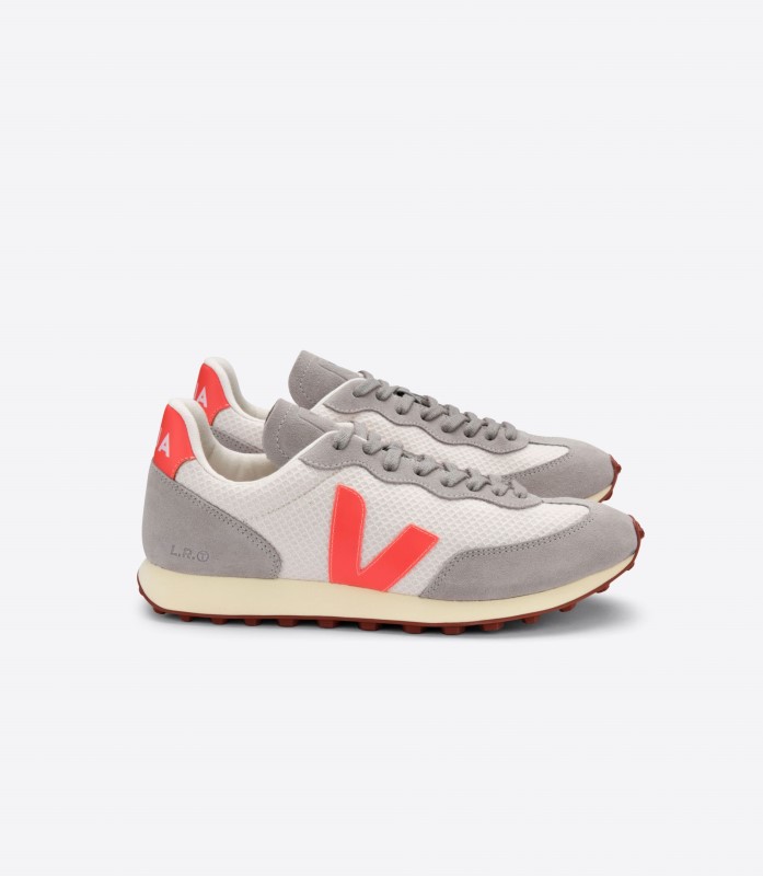 Veja Branco Hexamesh Gravel Orange Grey Perfect Australia