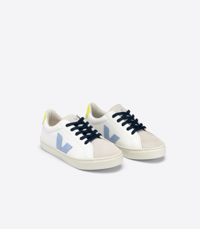 Laces Chromefree White Steel Jaune Fluo Perfect Veja Australia