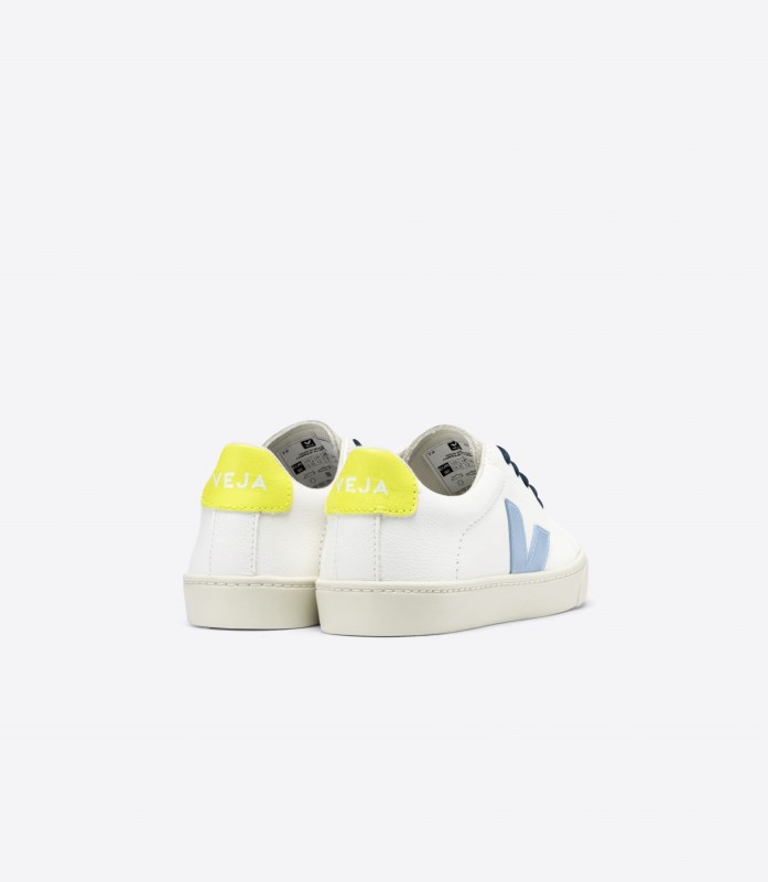 Laces Chromefree White Steel Jaune Fluo Perfect Veja Australia