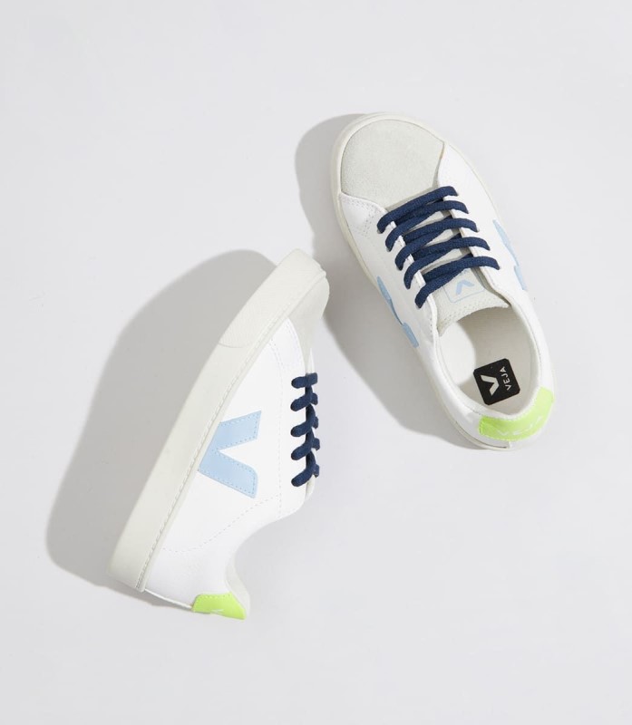 Laces Chromefree White Steel Jaune Fluo Perfect Veja Australia