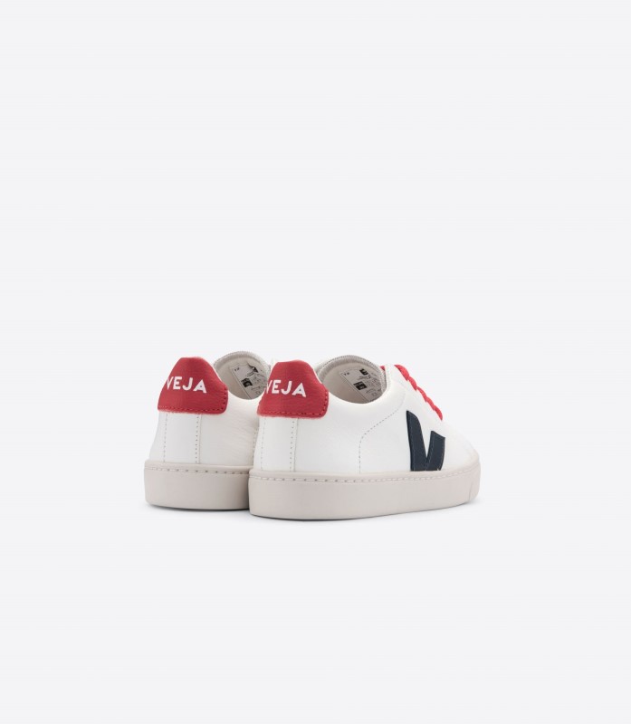 Original Veja Laces Chromefree Leather White Nautico Pekin Australia