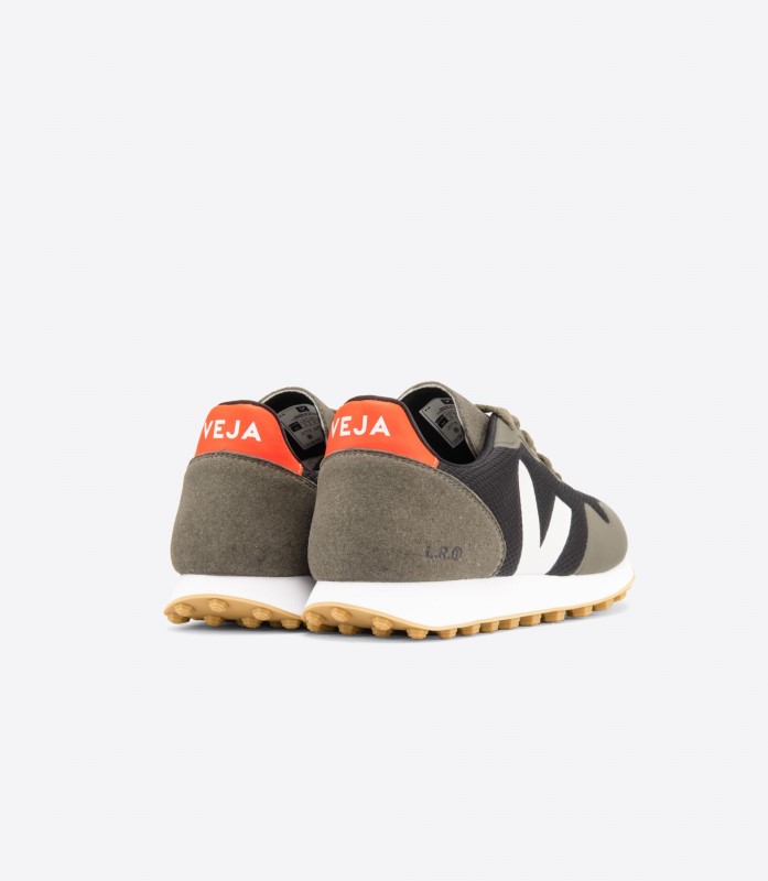 Premium Veja Rt Alveomesh Black White Kaki Australia